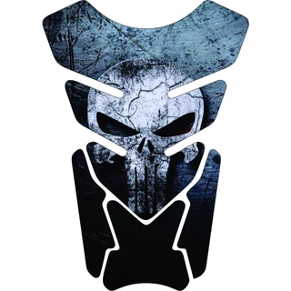  Protetor De Tanque Moto Resinado Tankpad Universal Justiceiro Punisher Marvel