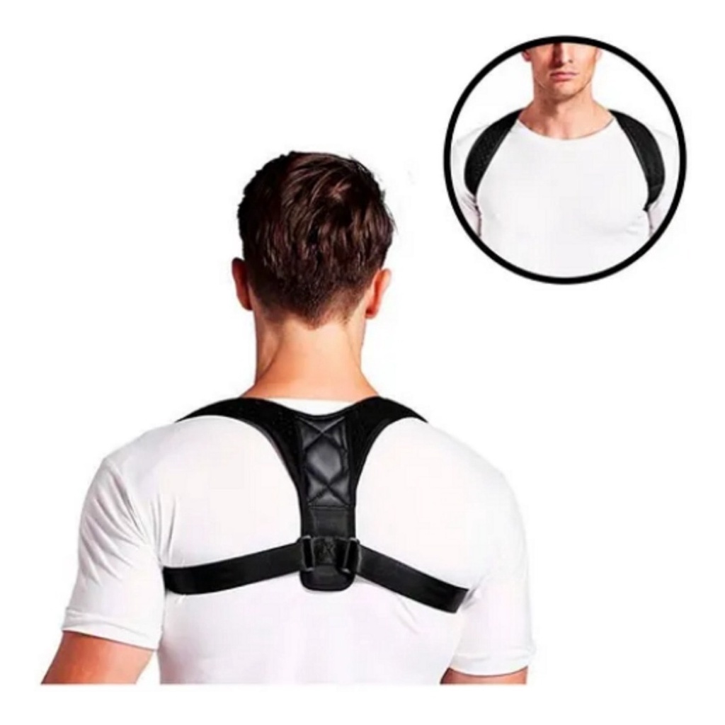 Cinta Colete Corretor Postura Coluna Lombar Regula