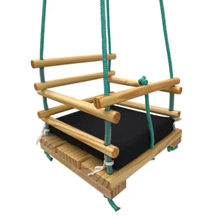 Cadeira de balanço infantil c/ almofada