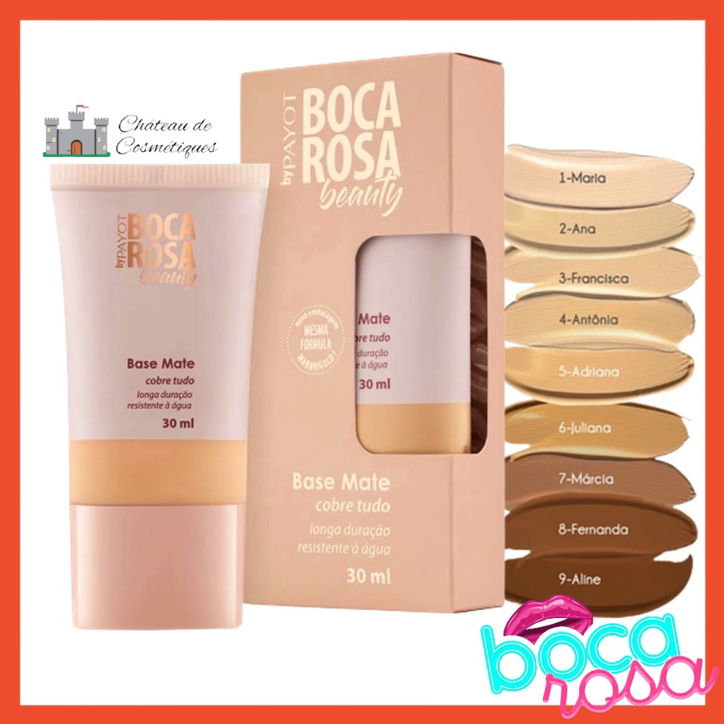 Payot Boca Rosa Beauty 4 Antonia/5 Adriana/6 Juliana - Base