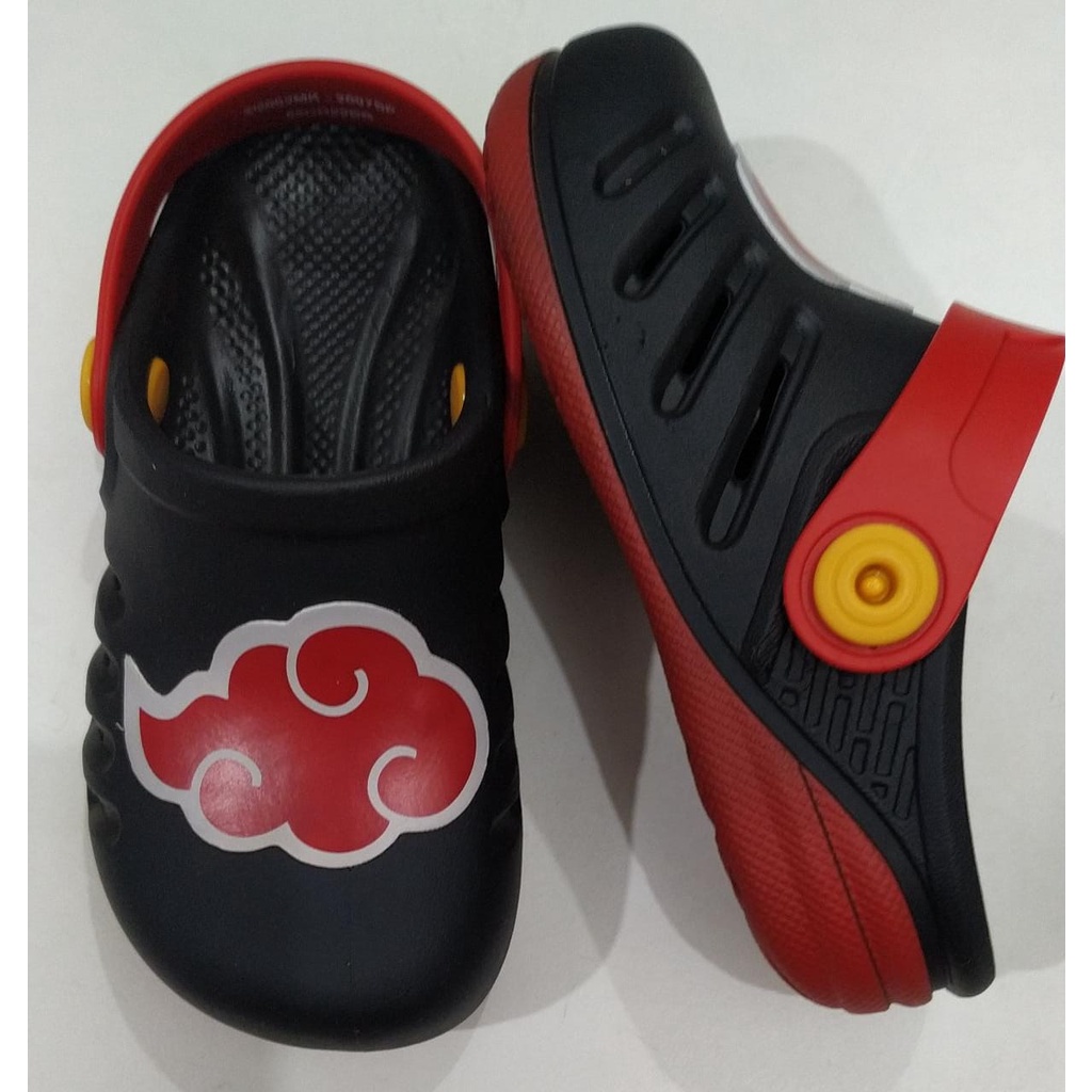 Croc Babuchi Naruto Preto 22848 - Grendene | Shopee Brasil