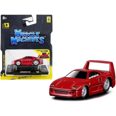 Miniatura de Metal c/ Base Expositora - Muscle Machines - 1/64