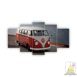 QUADRO DECORATIVO KOMBI COMBI CARROSS RETRÔ