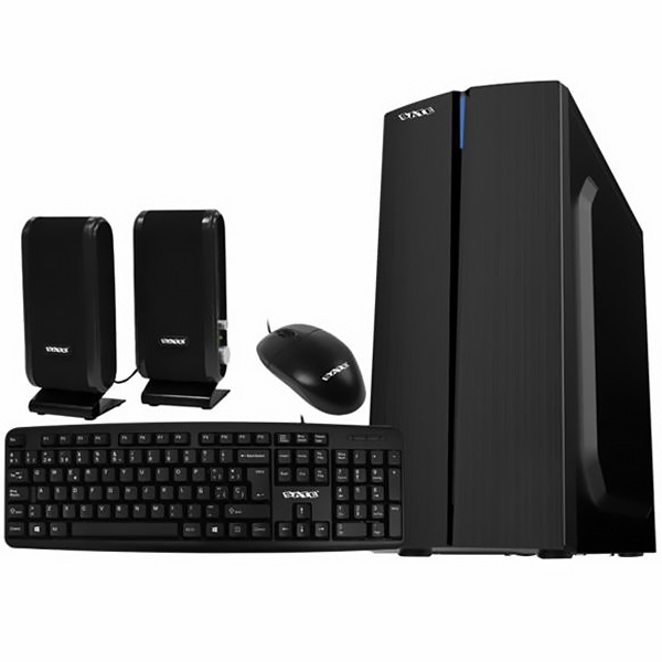 Gabinete Satellite Barebone K-704 + Mouse A-33 + Teclado AK-910 ...