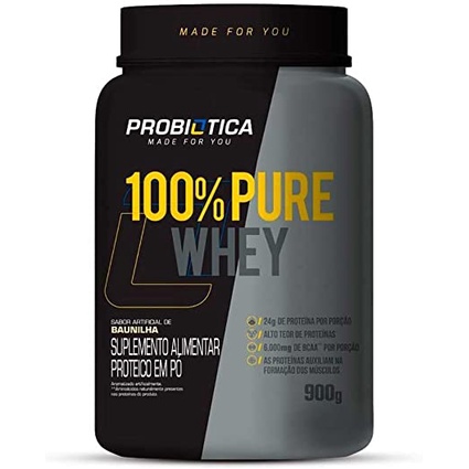 100% Pure Whey - Pote 900g - Probiótica