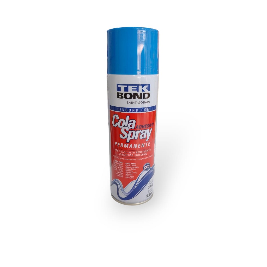 Cola Spray Permanente Tek Bond 500 ml | Shopee Brasil