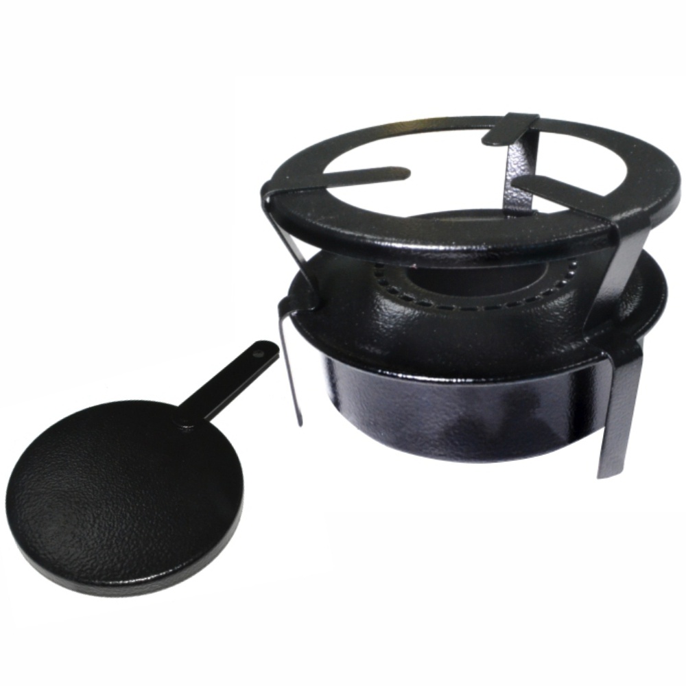 Fogareiro Fogão Portátil Espiriteira A Àlcool Camping Pesca