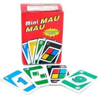 30 Mini Jogo Mau Mau Brinquedo Divertido Infantil Lembrancinha Prenda