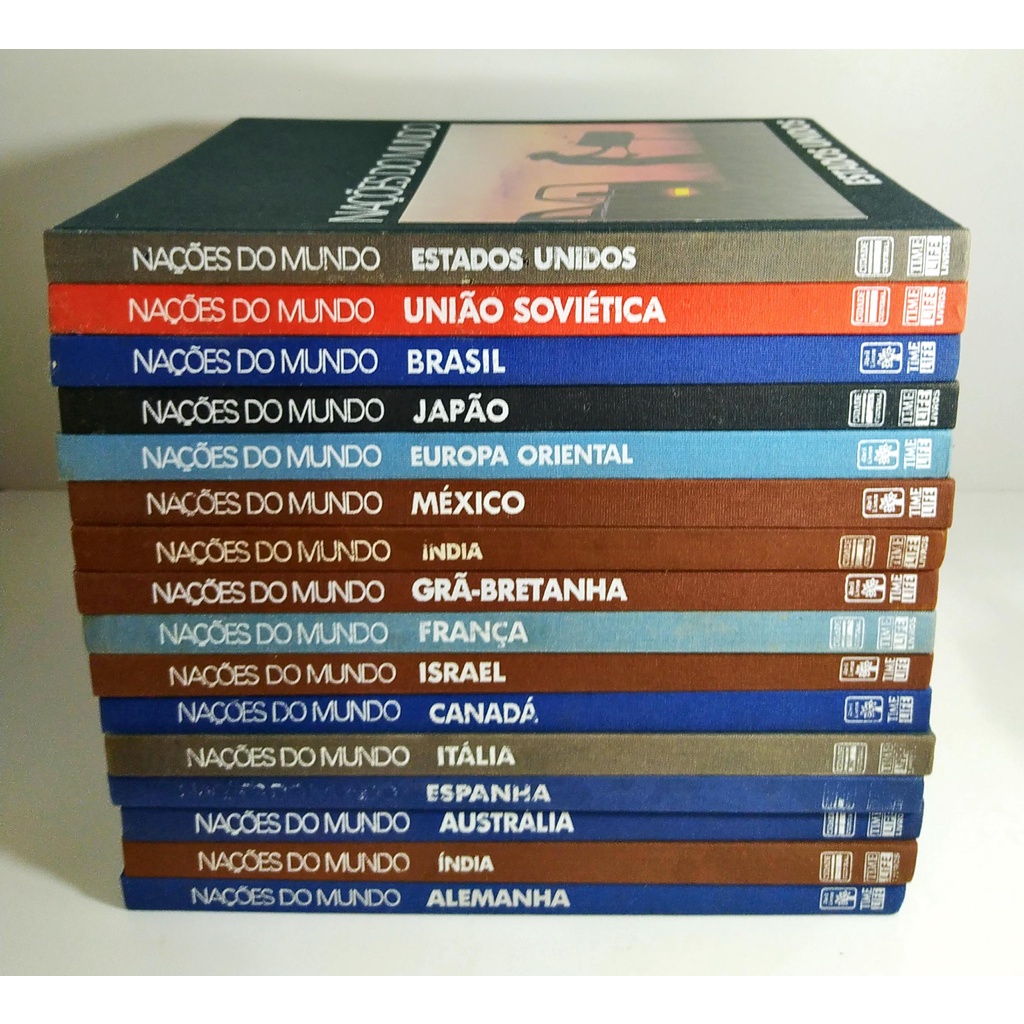 Coleção Nações do Mundo - Volumes Avulsos - Complete sua Coleção!