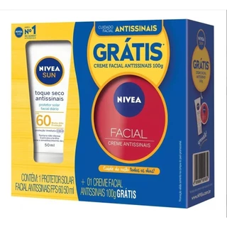 Kit Protetor solar e hidratante nivea