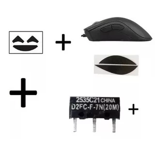 Kit Razer Deathadder Pé Skate+micro Switch 50,10 ou8 20m +borracha Lateral