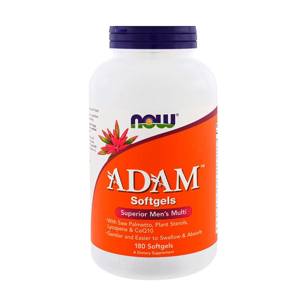 Adam Now Foods 180 Softgels Multivitamínico Importado EUA! | Shopee Brasil