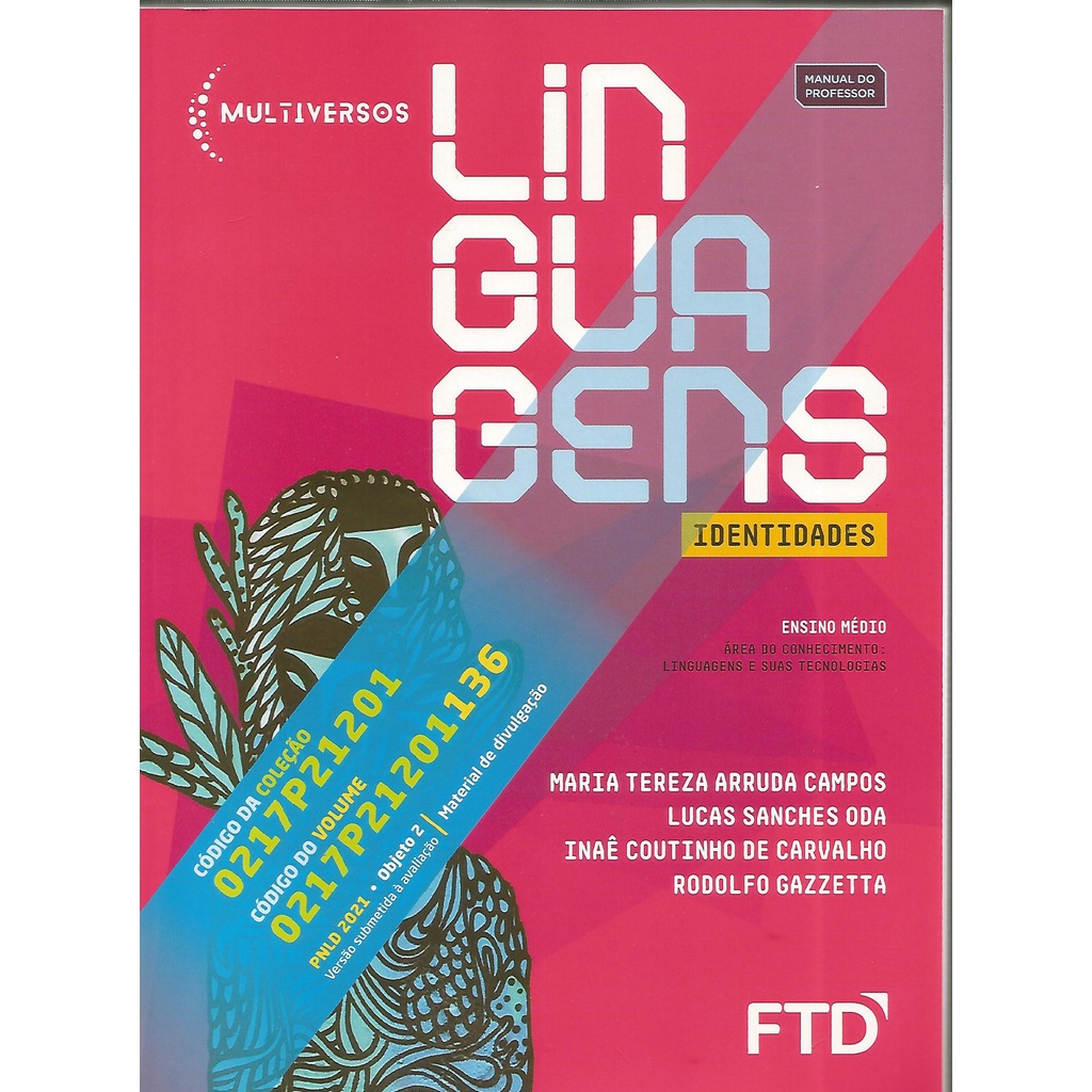 Livro: Linguagens - Identidades - Ensino Médio (manual do professor ...