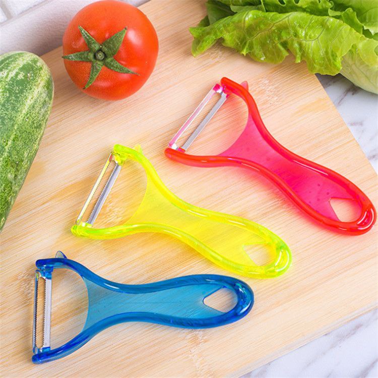 DE 1 A Kit 3 Descascador De Alimentos Cabo Acrílico
