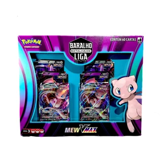 Pokémon Box Baralho Batalha de Liga - Mew-VMAX