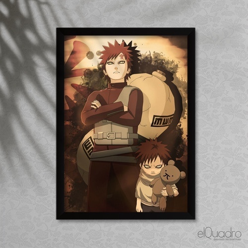 Quadro Anime Japones Naruto Sakura Sasori Kakashi Sasuke