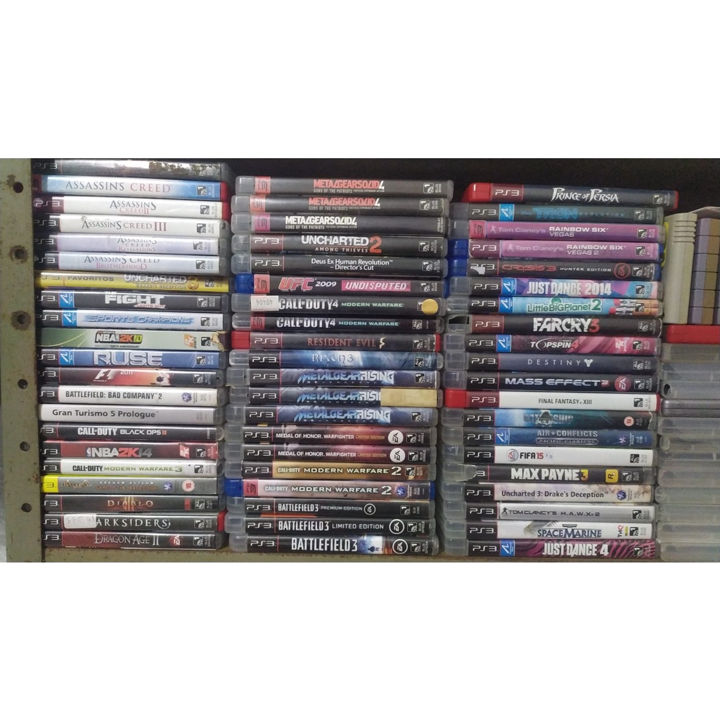 Jogos Ps3 Originais Midia Fisica