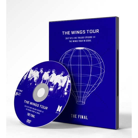 BTS Wings Tour 2024 DVD