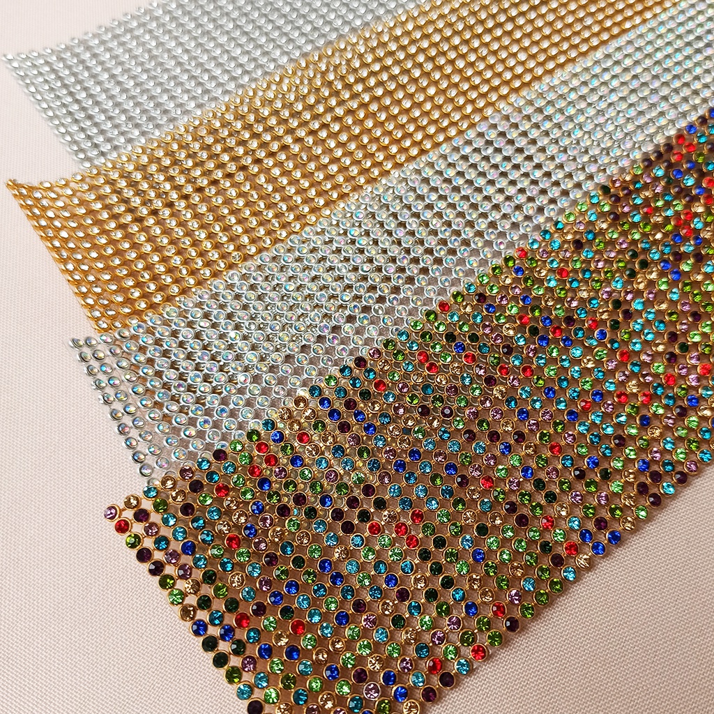 Manta de Strass Primeira Linha AAA unidade com 6cm x 40cm | Shopee Brasil