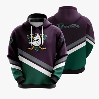 Moletom Blusa De Frio Hockey Super Patos Roxo Full REF0437