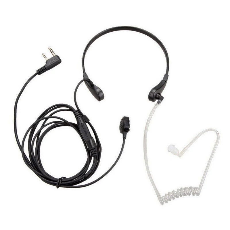Laringofone microfone walkie-talkie baofeng kenwood.