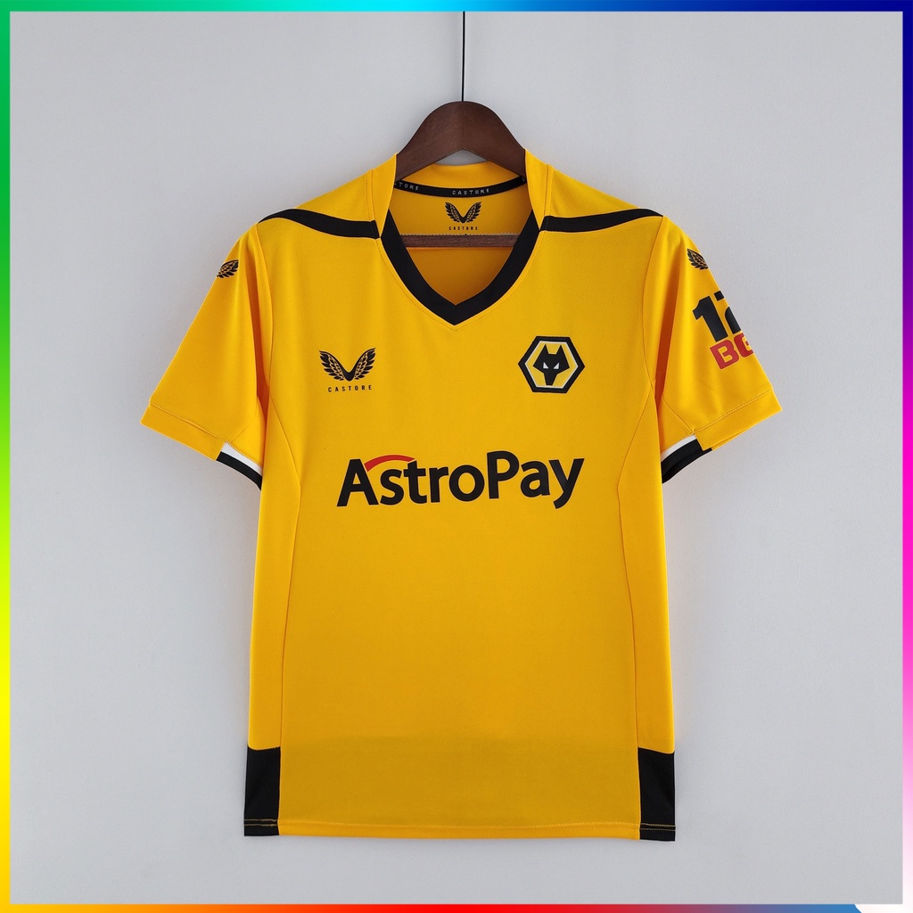 Camisa De Time 22/23 Futebol Home Amarelo W-s