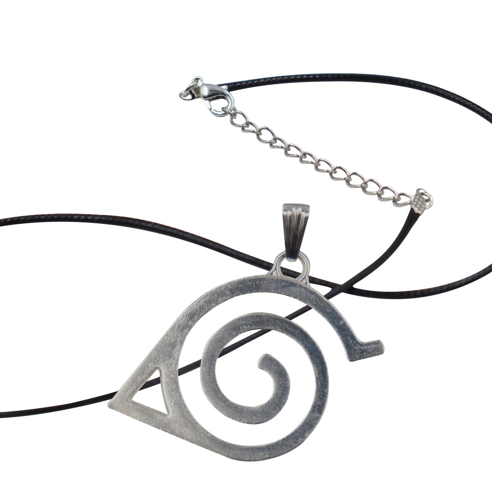 Colar Aldeia da Folha Naruto Presente Geek Cordao Konoha Anime A Pronta Entrega