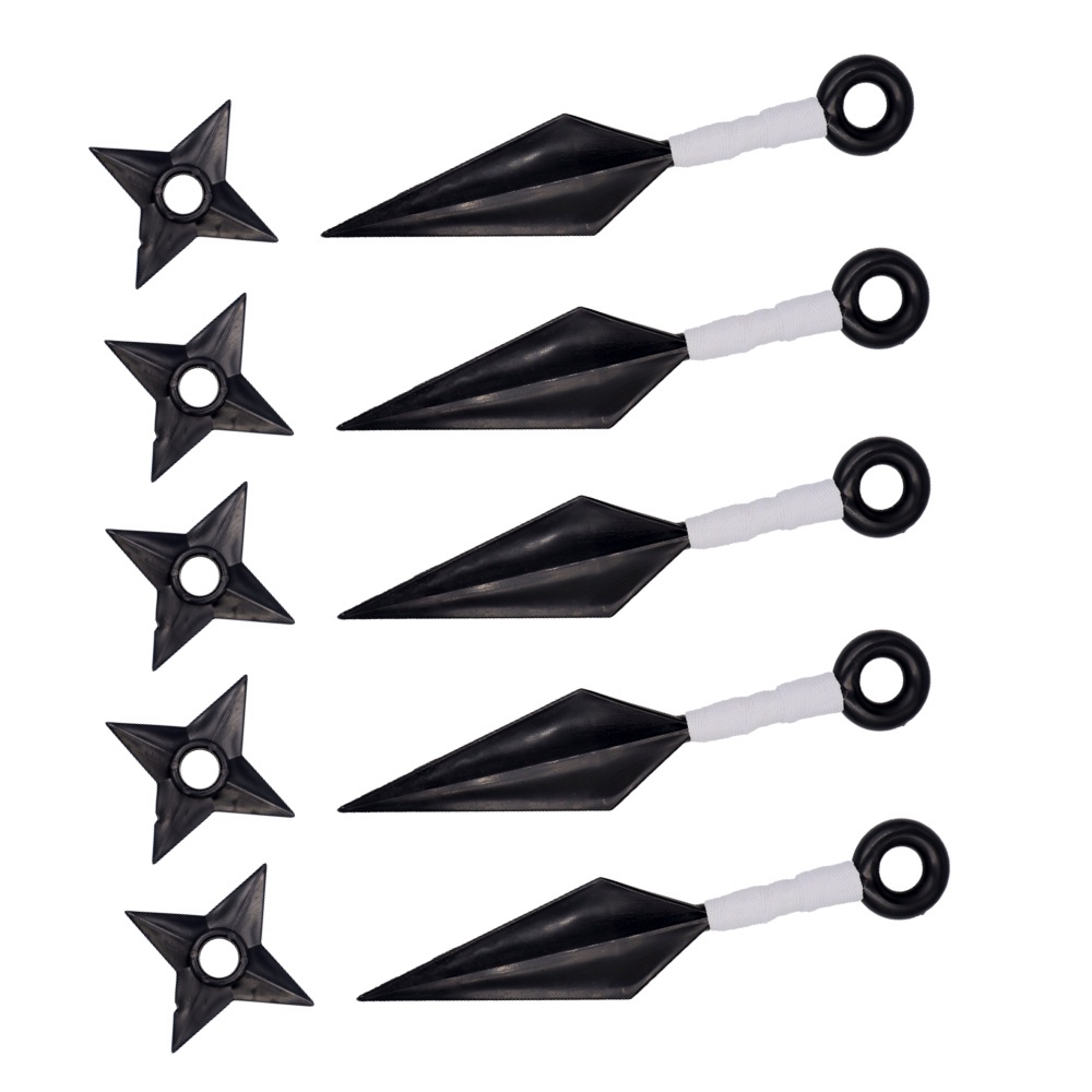 Kit Completo Kunai Do Naruto Kunais Shurikens Full Adeia da Folha Pop Ninja  Bandana Cosplay em Promoção na Americanas