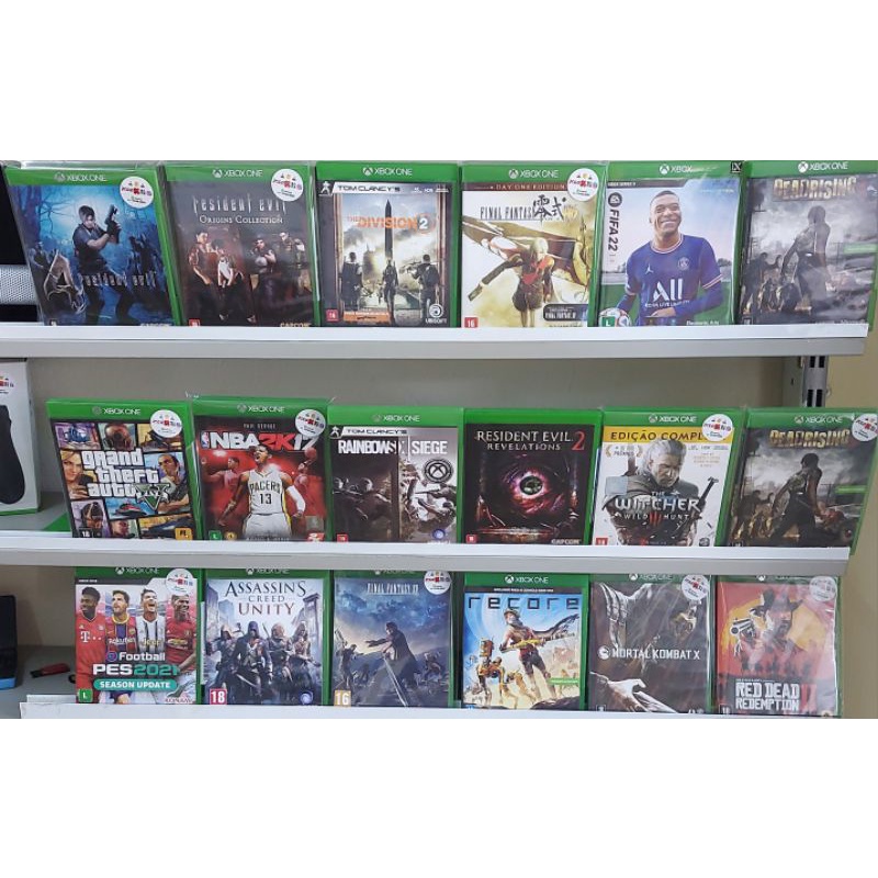 Xbox One Jogos Midia Física escolha o título
