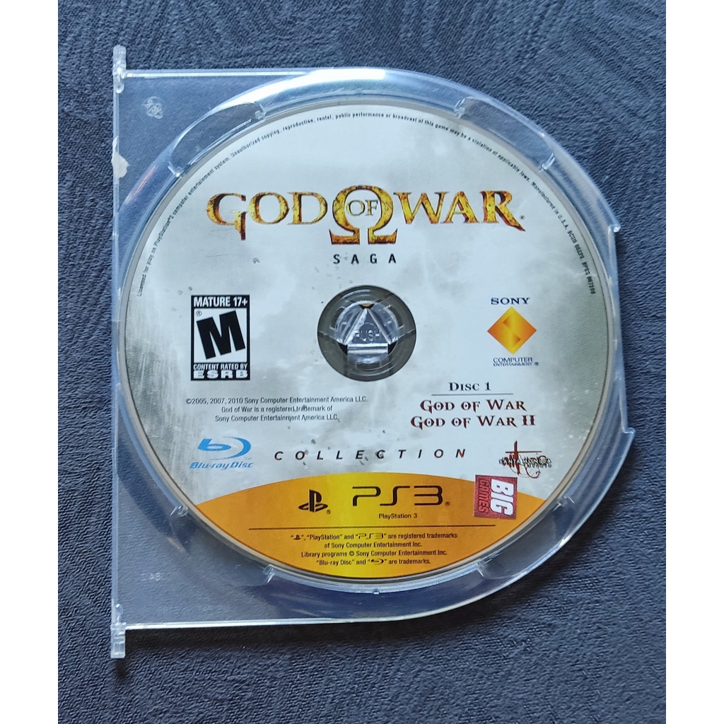 PS3 God of War: Saga Collection - 2 Disc