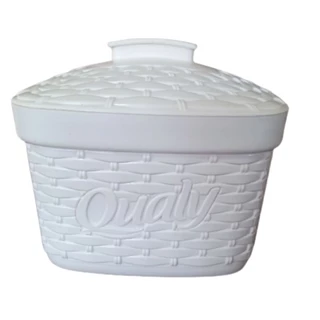 Pote Clássico Margarina Qualy - Retrô Reedição 2021 - Branco