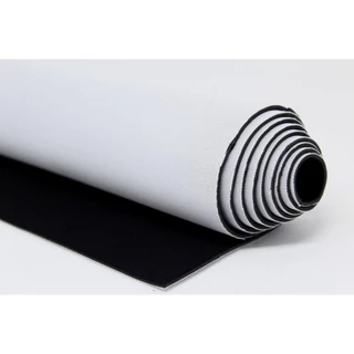50cm Tecido Malha Neoprene 2mm Impermeável Dupla Face - Branco