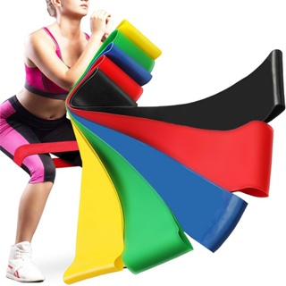 Kit 5 Faixas Mini Band Para Exercícios Multifuncional Crossfit Fitness