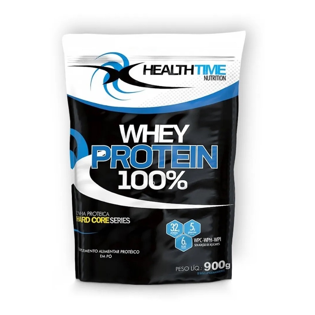 Whey Protein 100% Isolado Concentrado 900g – Health time