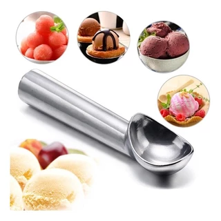 Colher de Sorvete ou Açaí tipo Concha em Alumínio 18 cm - Wellmix