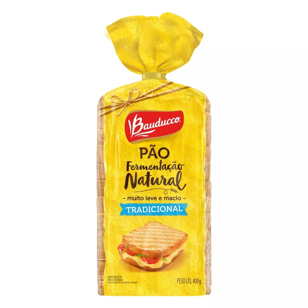 Pão De Forma Tradicional Bauducco Pacote 400g | Shopee Brasil