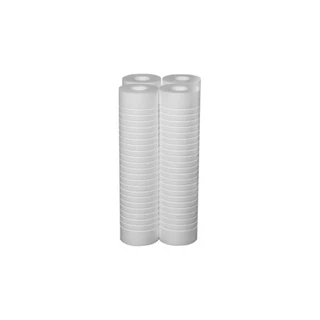 4 Filtros De Polipropileno Ranhurado 10 Polegadas X 2 1/2