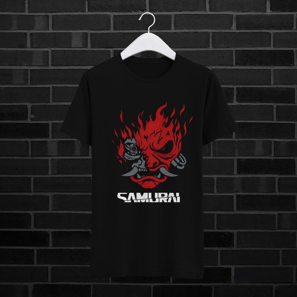 Camisa Cyberpunk 2077 SAMURAI MOXES ARASAKA - Melhora o Preço