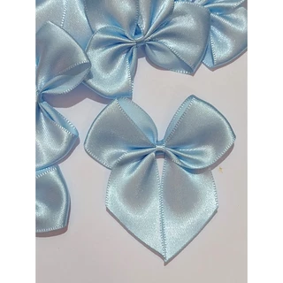 Laço Nº5 6x6 cm - 100 unidades Ideal para personalizados, doces, caixas milk, Lembrancinhas e decorações