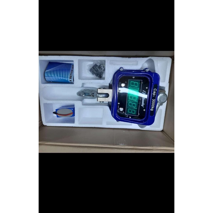 Balança Digital big bag 2 toneladas 2ton+bateria extra - vem com bat ...