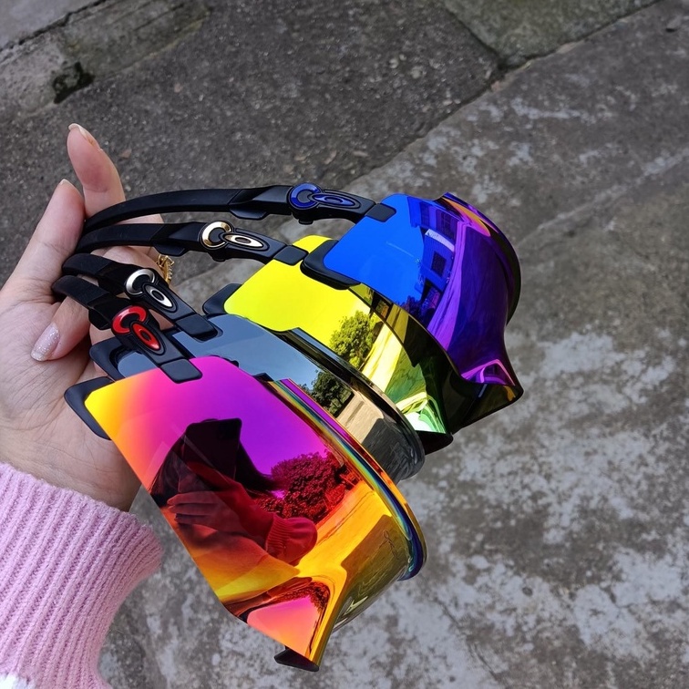 Óculos De Sol Para Ciclismo De Corrida Bicicleta Esportiva MTB Road Eyewear HD Visual Anti-Brilho UV400 Outdoor Sports Glasse