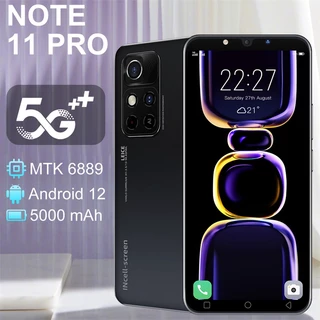 Celular Note11Pro Smartphone 8GB + 256GB Celulares Dual Sim Card Telefone