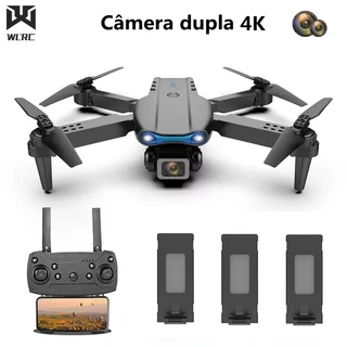 4K Câmera Drone E99 Pro Brinquedo Profissional De Longa Distância Alta Definição Dupla De Dobrável Com Ângulo Largo