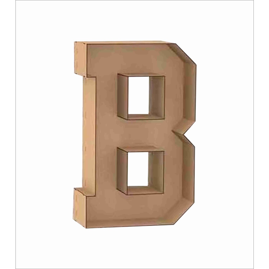 Alfabeto Letra Caixa Em Mdf Para Colocação De Bexigas 60 Cm | Shopee Brasil