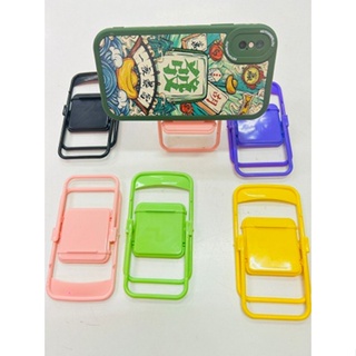 Kit C / 50 Mini Suporte Para Celular Formato Cadeira Multifuncional