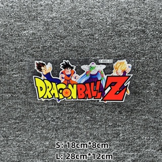 Dragon Ball Z Goku 3D Gradiente Adesivo de Carro Vegeta Adesivos