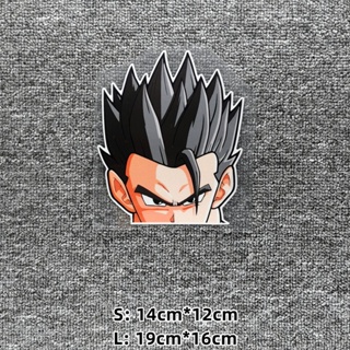 Dragon Ball Z Goku 3D Gradiente Adesivo de Carro Vegeta Adesivos