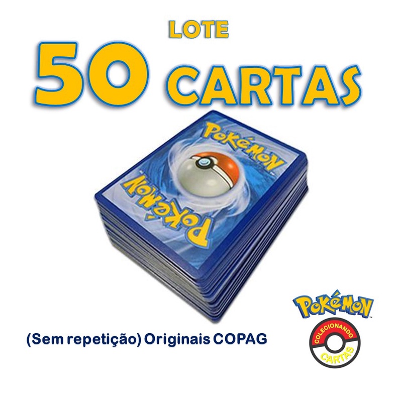 Até 100 Cartas Pokémon 151 ORIGINAIS SEM REPETIÇÃO - POKÉMON TCG 151  (Primeira Geração Kanto)
