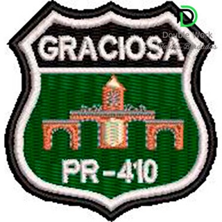 Patch Bordado Motoqueiro fantasma 6x12 cm Cód.1216