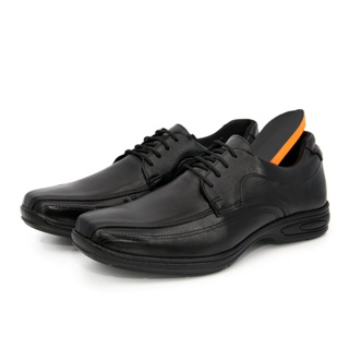 Sapato Oxford Casual Masculino Preto Couro Legitimo Macio Confortável Elegante